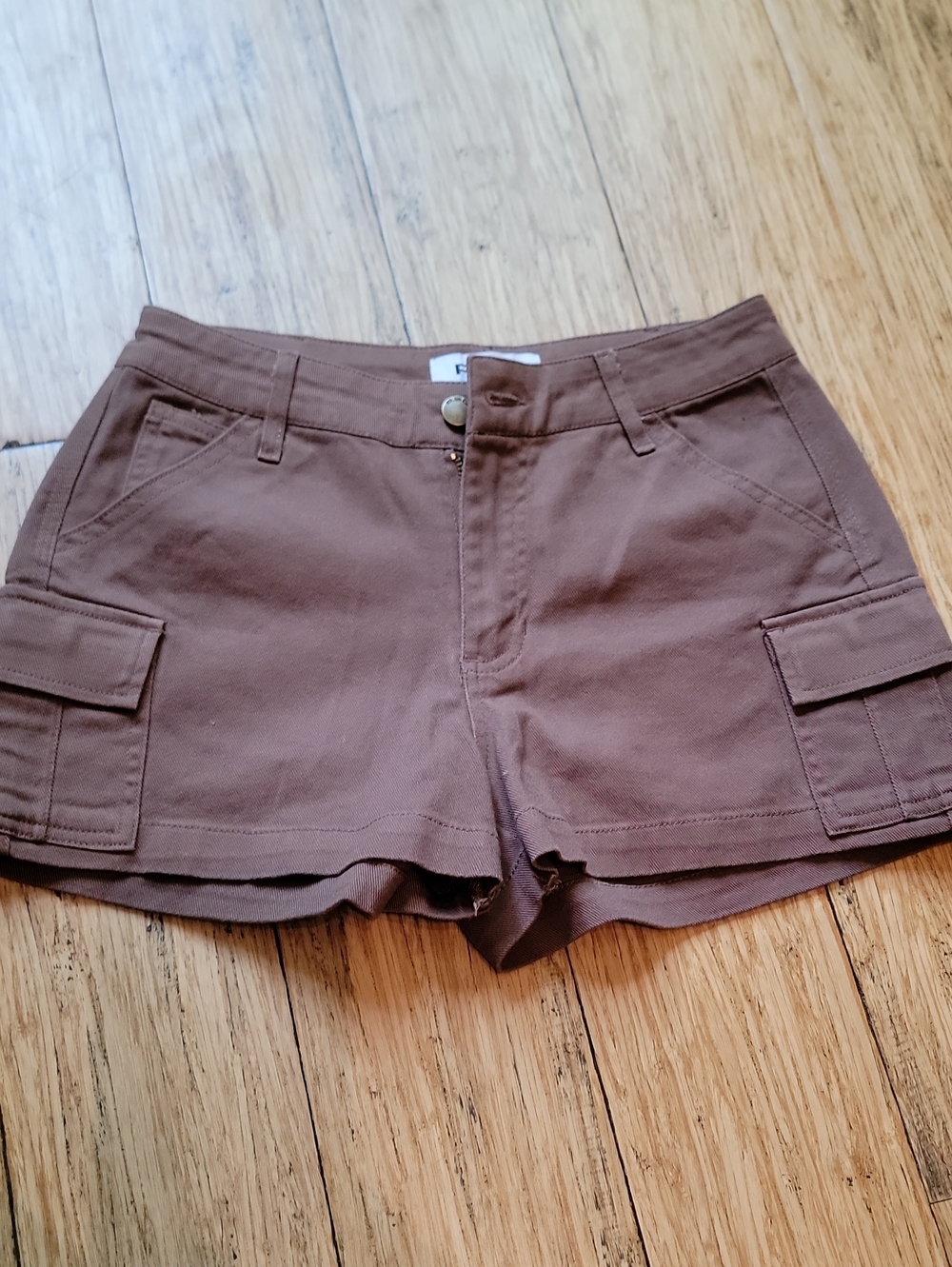 RSQ Brown Cargo Shorts